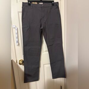 Weatherproof Men's Charcoal Cargo Pants